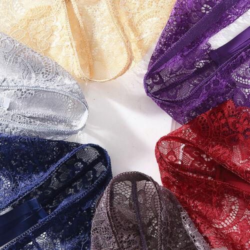 Women Sexy Lace Lingerie Briefs Thongs Panties - Purely Femme