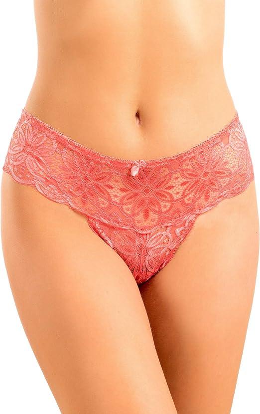 Women’s Intimates Lace Thong Set - 4 in a Pack - Purely Femme