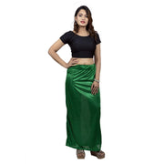 Indian Saree Shining Solid areas for silk Slips Skirt For Her. - Purely Femme