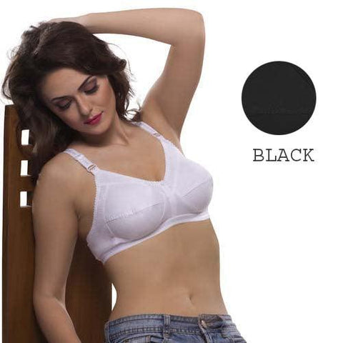 Plus Size cotton bra up to size 50 ( 3 Pack ) - Purely Femme