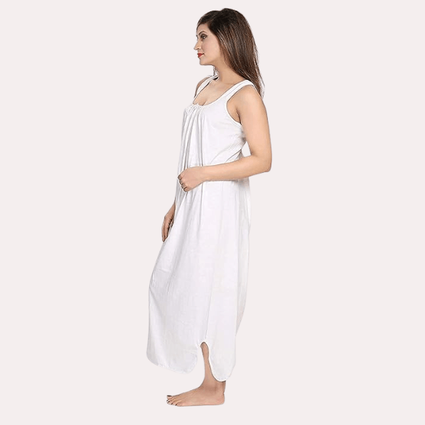 Comfortable Maxi Cotton Nighty Gown - Purely Femme