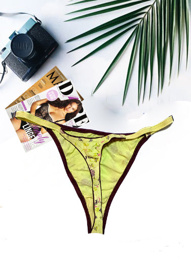 Schiesser Printed G-String With Adjustable Side Straps