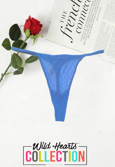 Seiunica Blue Lace G-String