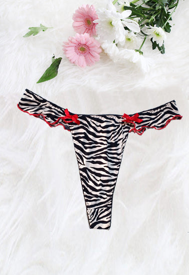 Splash "Never Let Me Go" Animal Print Bikini Panty