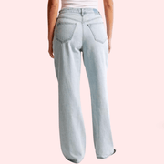 High Rise Loose Fit Denim for Curvy Women - Purely Femme