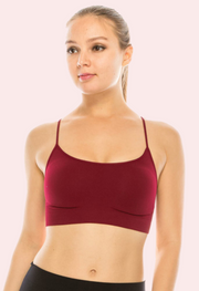 Luxurious Lightweight Criss Cross Sports Bra Pack of 2