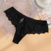 Pack (of 3) Women Floral Lace Thong Underwear - Purely Femme