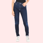 Elegant Women's Skinny Fit Slim Denim Pants - Purely Femme