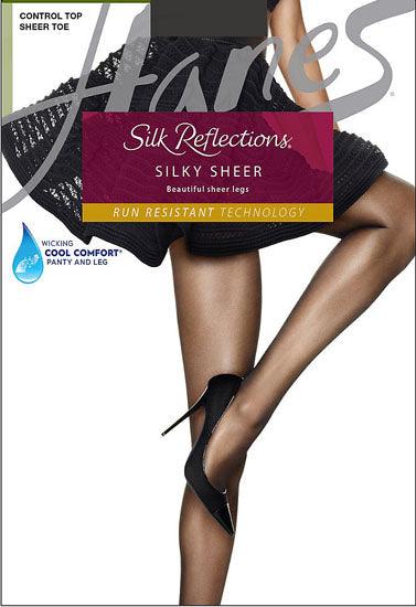 Purely Femme (Hanes) Silk Reflections Perfect Comfort Flex Pantyhose - Purely Femme