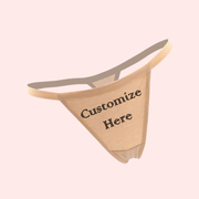 Customize Design Cotton Seamless String Thong - Purely Femme