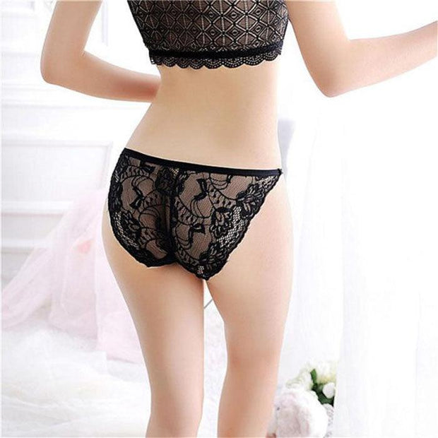 Sexy Black lace Panty - Purely Femme