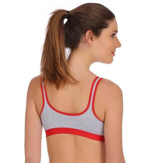 "Medium" Impact sports bra panty set pack of 3.