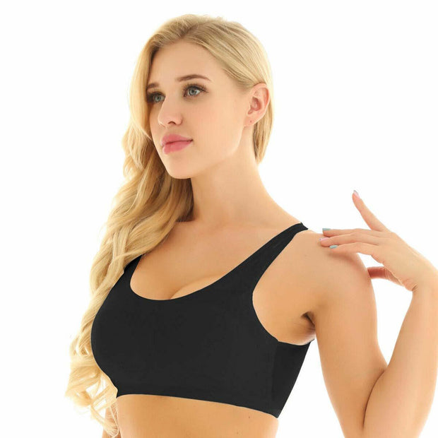 Luxury Padded Seamless Laser Cut Sports Bra - Purely Femme