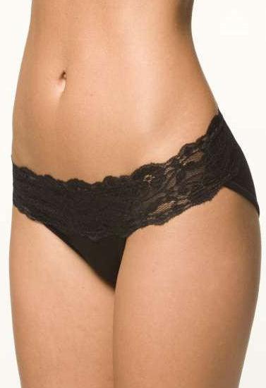 Cheeky Black Lace Transparent panty - Purely Femme