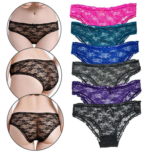 2 pack Women's Lace Stretch Hipster Panties - Purely Femme