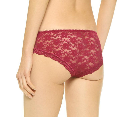 3 Pack Mixed See Through Lace Hipster Panties - Purely Femme