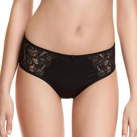 Black & White Value Pack Of 2 Lace Brief - Purely Femme