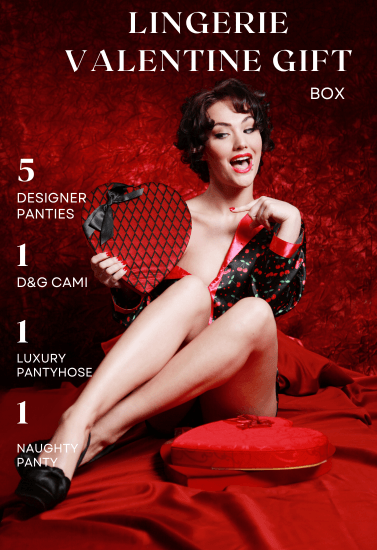 Premium lingerie valentine gift box - Purely Femme