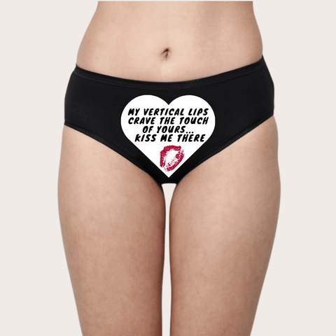 Take the Hint Kiss Me Naughty Panty - Purely Femme