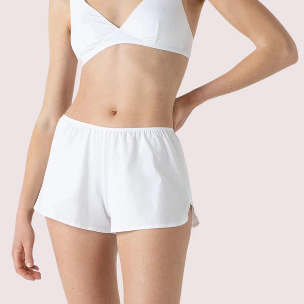 White 100% Organic Cotton French Knickers - Purely Femme