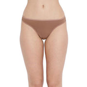 Purely Femme Soft & Smooth Cotton Thong Panty - Purely Femme