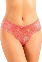 Women’s Intimates Lace Thong Set - 4 in a Pack - Purely Femme