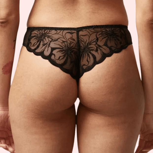 French Daina Ultra Luxury Tanga Briefs Low Rise Gift Box - Purely Femme