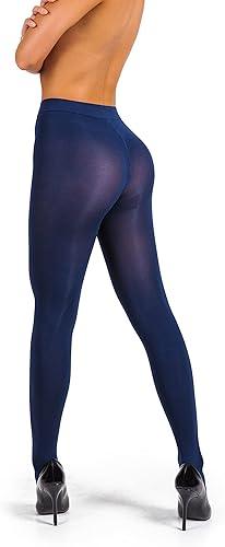 Women's Navy Blue Pantyhose Stockings - Purely Femme