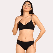 Breathable Cotton Lingerie Set for Her - Purely Femme