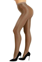 Silk Reflections beige Control Top Pantyhose - Purely Femme