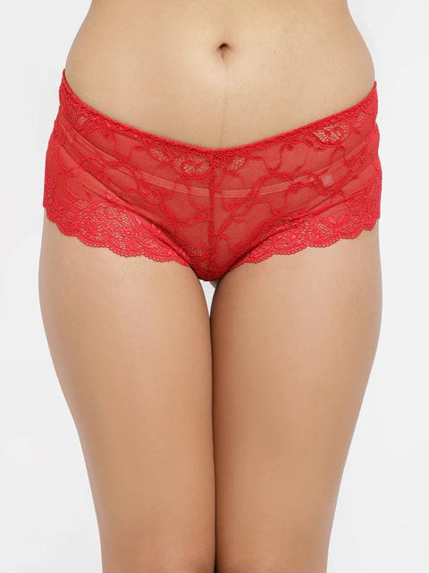 Stylish lacy Hip-Hugger Boyshort - Purely Femme