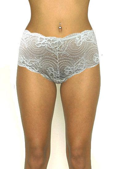 Female Floral Daisy Lace Boyshorts - Purely Femme