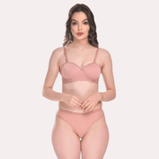 Padded Cotton Bra Panty Set for a Sexy You - Purely Femme