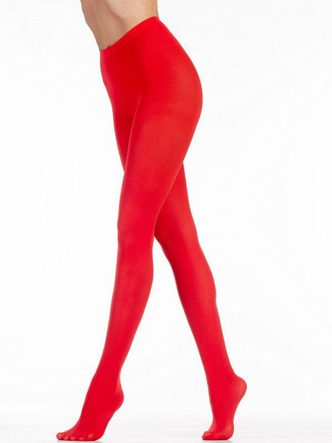 Red Tights - Stylish Women's Legwear - Purely Femme