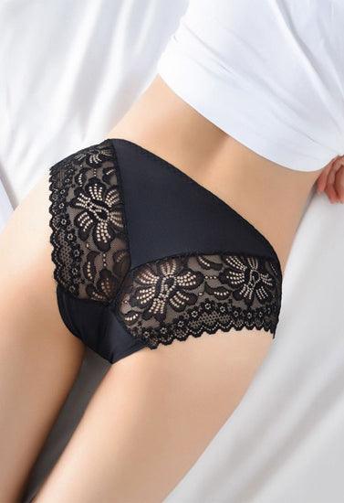 Women's Sexy Lace Low Waist Seamless Underwear - Purely Femme