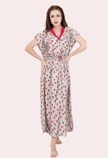 Luxurious Satin Maxi Sleepwear for Women - Purely Femme