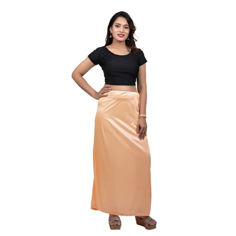 Ladies' Glossy silk Indian Petticoats - Purely Femme