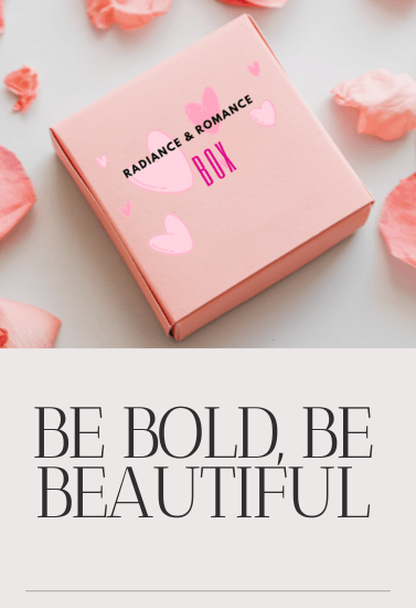 Radiance & Romance Cosmetics & Lingerie Gift Box - Purely Femme