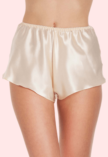 Classic Cream French Knickers for Her - Purely Femme