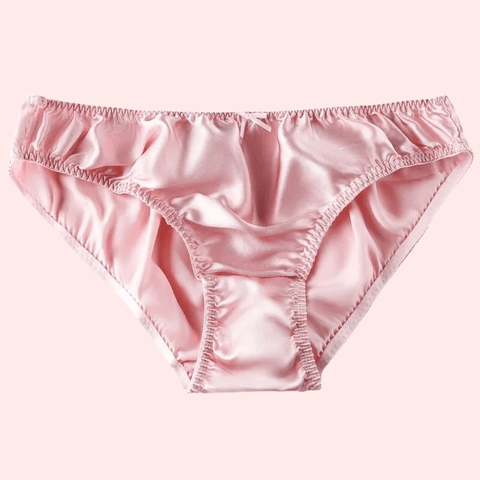 French Daina Luxury Silk Panties Cheeky Bow Gift Box - Purely Femme