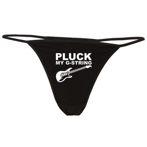 Pluck My G-String Printed Thong - Purely Femme