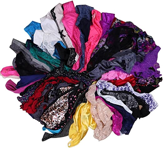 Pk of 8: Variety Women G-String Thong Panties