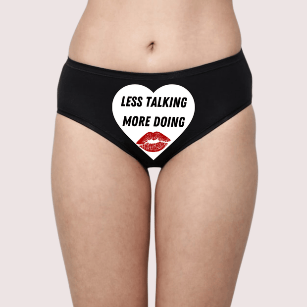 Sensual Custom Text Get Things Done Panty - Purely Femme