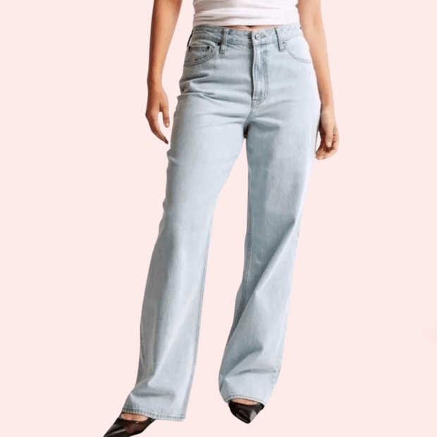 High Rise Loose Fit Denim for Curvy Women - Purely Femme