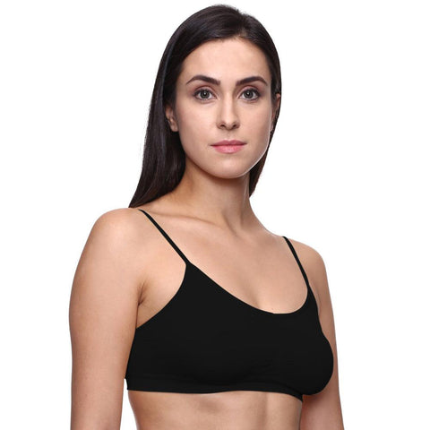 Chic & Flirty Thin Straps Sports Bra- Pack of 3 - Purely Femme