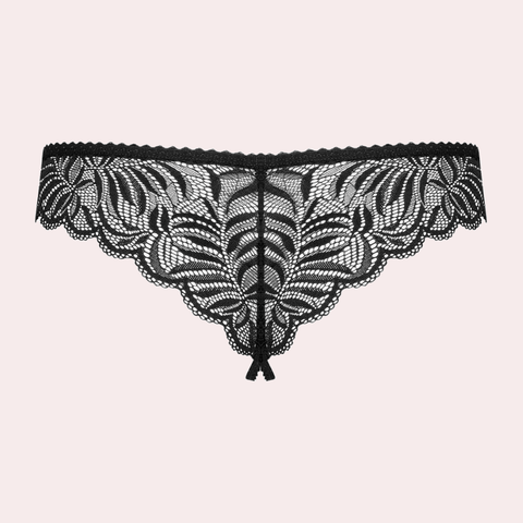 Crotchless Thong Open Fanatical Lingerie - Purely Femme