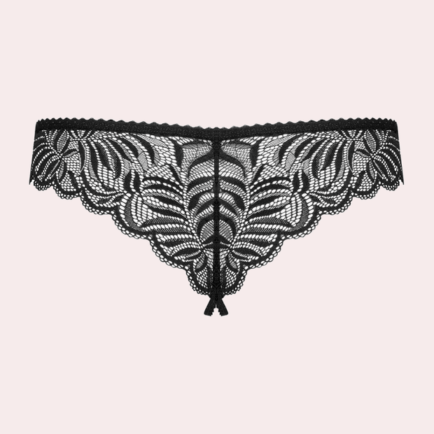 Crotchless Thong Open Fanatical Lingerie - Purely Femme