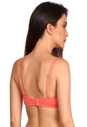 ♥Super Fit Classy Coral Padded Bra - Purely Femme