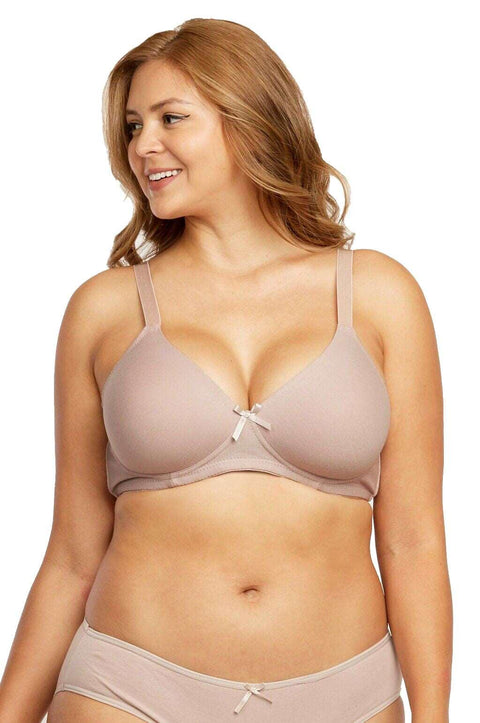 2 Pack No Wire Full Cup Light Padded bra - Purely Femme