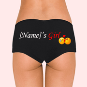 Personalize Named Cotton Stretch Boyshort Panty - Purely Femme